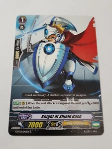 Cardfight!! Vanguard Knight of Shield Bash G-BT01/047EN C CFV NM - Picture 1 of 5