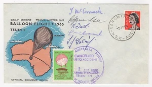 1966 Jul 2nd. Balloon Post. Canowindra. AAMC B3. - Picture 1 of 2