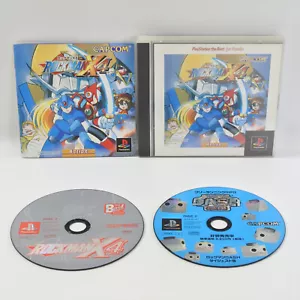 ROCKMAN X4 The BEST Megaman PS1 Playstation For JP System 2065 p1 - Picture 1 of 7