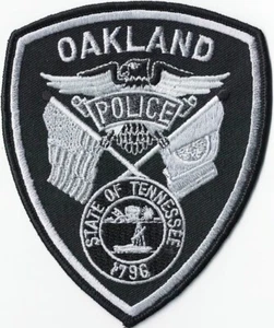 Parche de policía de Oakland Tennessee sometido TN Tennessee  - Imagen 1 de 1