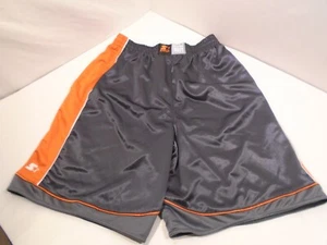 Pantalones Cortos Starter Hombre L 36-38 Cintura Elástica Cordón Gris Naranja Blanco - Imagen 1 de 4