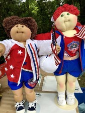 xavier roberts original ‘96 Olympic Kids Cabbage Patch Dolls