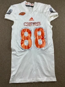Camiseta Emitida por el Equipo Miami Hurricanes Blanca 305 Uniforme de Hielo ¿Juego Usada? Fútbol - Imagen 1 de 9