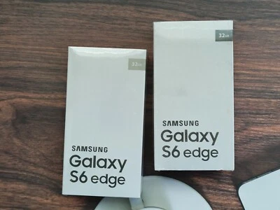 New&Sealed Samsung Galaxy S6 Edge 32GB Black/White/Gold UNLOCKED Andriod - Image 1 of 4