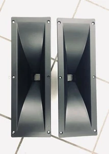 PROMASTER 5 1/8" x 15 1/16" Horn PA. 2X, PAIR, NEW - Picture 1 of 5