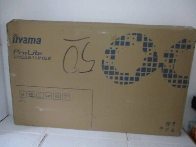 iiyama ProLite LH5551UHSB-B1 Signage Display Monitor 54,6"/138.7cm UHD- - Bild 1 von 4