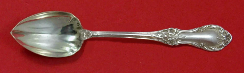 Wild Rose by International Sterling Silver Grapefruit Spoon Fluted Custom 5 3/4" - Image 1 of 1