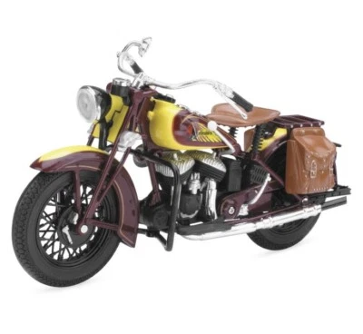 NEW NEW-RAY 1934 INDIAN SPORT SCOUT BIKE MOTORCYCLE 1:12 DIECAST MODEL TOY - Image 1 of 2