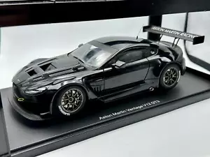 1:18 Aston Martin Vantage V12 GT3 2012 -- Plain Body Black -- AUTOart - Picture 1 of 3