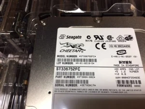 Seagate Cheetah ST336752FC 36.70 GB FC SAN Hard Drive - 3.5" - 40 Pin - Picture 1 of 4