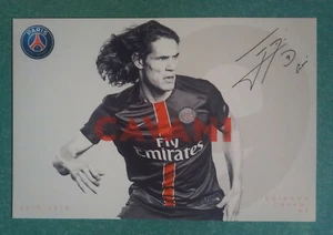 MANCHESTER UNiTED NEW 2020 URUGUAY SUPER STAR EDiNSON CAVANi-PRINT SIGNED CARD 2 - Picture 1 of 2