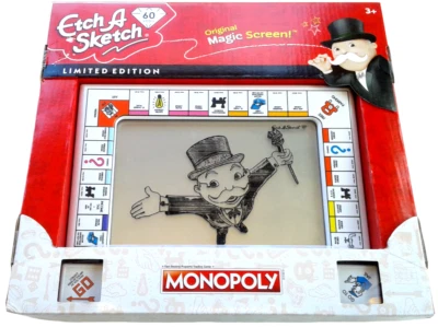 Etch A Sketch Limited Edition Monopoly 60th Anniversary Magic Original Screen - Image 1 of 4