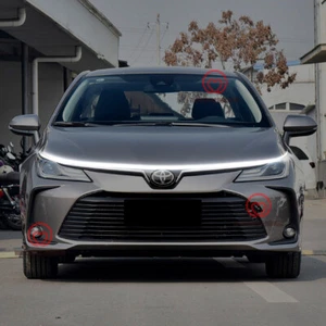 Front Grille Trim LED Hood Strip Lights DRL Decorative Lamps For Toyota Corolla - Picture 1 of 11