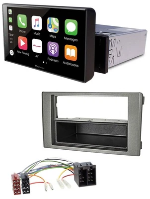 Pioneer Bluetooth MP3 DAB USB Autoradio für Iveco Daily (06-14) dunkelgrau - Bild 1 von 4