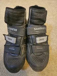 Shimano MWDB Mountain Mtn Bike Boots Goretex Cold Weather Neoprene EU46 UK10 - Picture 1 of 19