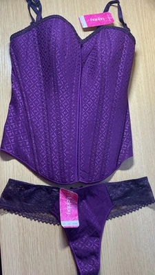 Lejaby Corset And Thong ~  Size 2 ~ Small ~ BNWT RRP £140 +£35 (143) - Image 1 of 4
