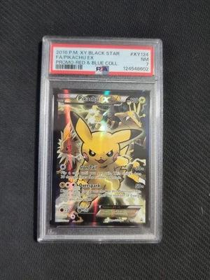 Pikachu Xy124 PSA 7 Promo Graded Pokemon Card - Image 1 of 2