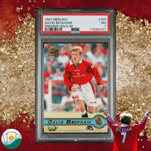 Merlin’s Premier Gold 98 | PSA 7 David Beckham | #109 - Picture 1 of 1