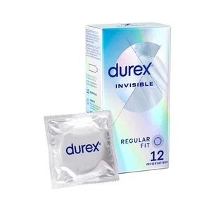 Durex Invisible Extra Sensitivo 12 Preservativos Condones el más fino - Picture 1 of 3
