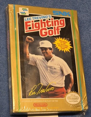 Lee Trevino's Fighting Golf (Nintendo Entertainment System, 1989) NES Sealed  - Image 1 of 4