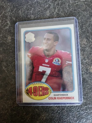 2015 Topps 60 Credential Retro Colin Kaepernick Card# T60-CK - Image 1 of 2