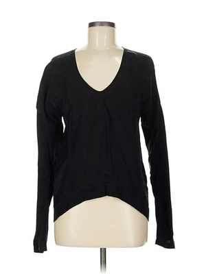 Женский черный топ с длинным рукавом Rozae от Rozae Nichols M - Изображение 1 из 4