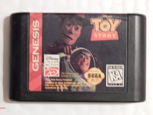 Videojuego Sega Genesis 16 bits vintage probado Disney Toy Story - Imagen 1 de 1