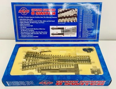 Atlas O-72 Wye Remote Switch Turnout Nickel Silver 6074 Custom Supreme - Image 1 of 4