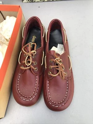 Zapatos De Colección Charm Step Barb Damas Borgoña 7M Nuevo Antiguo Stock  Foto 1 de 4