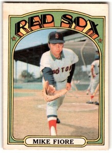 1972 O-Pee-Chee Mike Fiore #199 Boston Red Sox