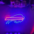 18"X10" Buffalo Bills Flex Led Neon Sign Lamp Party Gift Bar Club Décor Man Cave