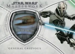 Star Wars Masterwork 2018,General Grievous Ship Emblem Patch Card MP- SGG#93/175 - Picture 1 of 2