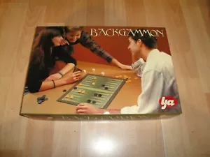 BACKGAMMON DE LA CASA JUEGOS YA S.L. JUEGO DE MESA EN MUY BUEN ESTADO - Imagen 1 de 3