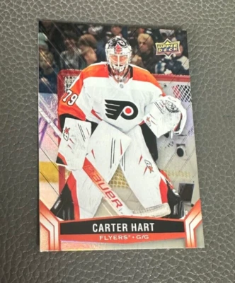 2023-24 Upper Deck Tim Hortons #79 Carter Hart - Flyers - Image 1 of 2