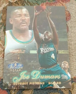 1997-98 Flair Showcase Joe Dumars Row 2 Card - Detroit Pistons - Picture 1 of 1
