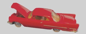 HO Scale Red Vintage Metal Diecast Vehicle Color Red 1:87 - Picture 1 of 5