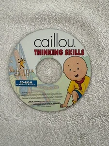 Caillou Thinking Skills -2003 Brighter Child Windows & Macintosh - Picture 1 of 1