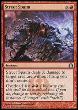 Magic the Gathering MTG Street Spasm (106) Return to Ravnica   LP