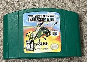 Army Men Air Combat Nintendo 64 N64 1999 Authentic  video game games - Picture 1 of 4