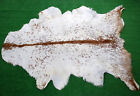 New Goat hide Rug Hair on Area Rug Size 40"x24" Animal Leather Goat Skin G-6112