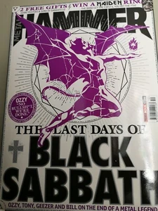 Metal Hammer Magazine Black Sabbath Special, ozzy, cd posters slipknot - Foto 1 di 2