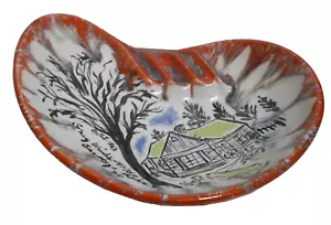 Hobbyist Art Pottery Ashtray Stray Winds New York Bob E. 1963 - Picture 1 of 9