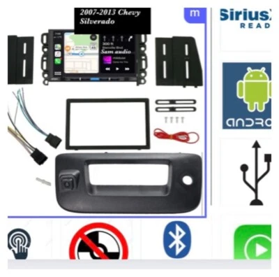 Jensen Stereo Radio Bluetooth W backup Camera for Chevrolet Silverado 2007-2013 - Image 1 of 4