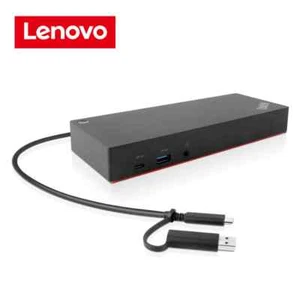 Lenovo ThinkPad (40AF0135) USB-C híbrido con base USB-A puerto de pantalla USB3.0 - Imagen 1 de 5
