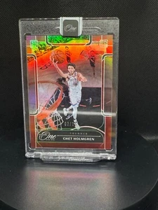 2023/24 Panini One And One - Chet Holmgren 'Red' - #38 - /15 - Picture 1 of 3