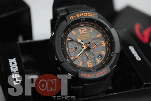 Reloj de aviador Casio G-Shock desafiante de gravedad G-1200B-1A - Imagen 1 de 4