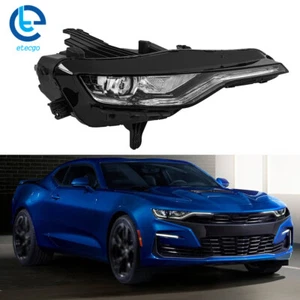 For 19-24 Chevy Camaro SS 1SS 2SS RS Passenger Side Headlight Replacement Black - Bild 1 von 12