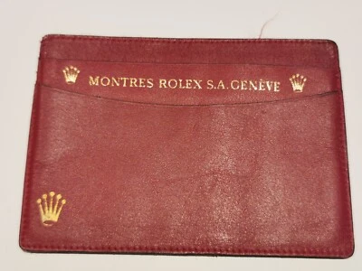 ROLEX Red Document Holder ultra rare - Image 1 of 4