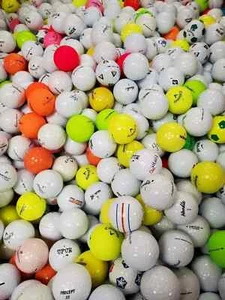 100 Golf Balls Bulk Assorted Brands Used Good Balls/Great Value - Picture 1 of 1