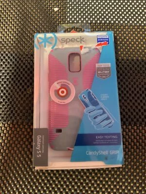 📌 Funda Speck CandyShell para Samsung Galaxy S5 Gris Rosa SPK-A2690 Foto 1 de 2